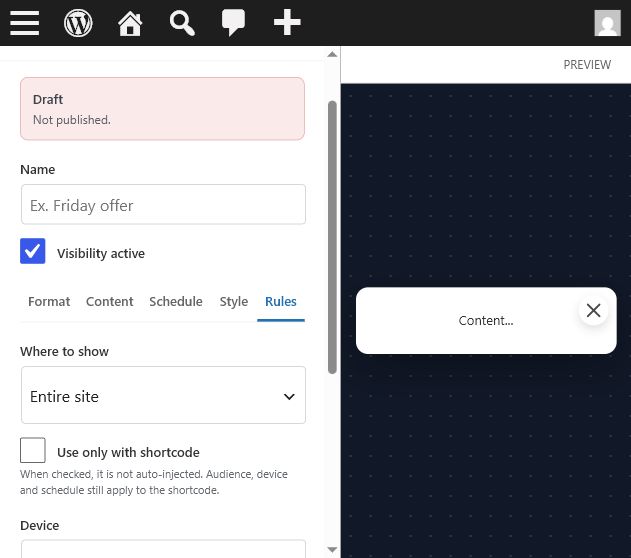 Troubleshooting: Campaign Not Showing