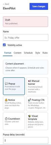 ElemPilot Pro plan features
